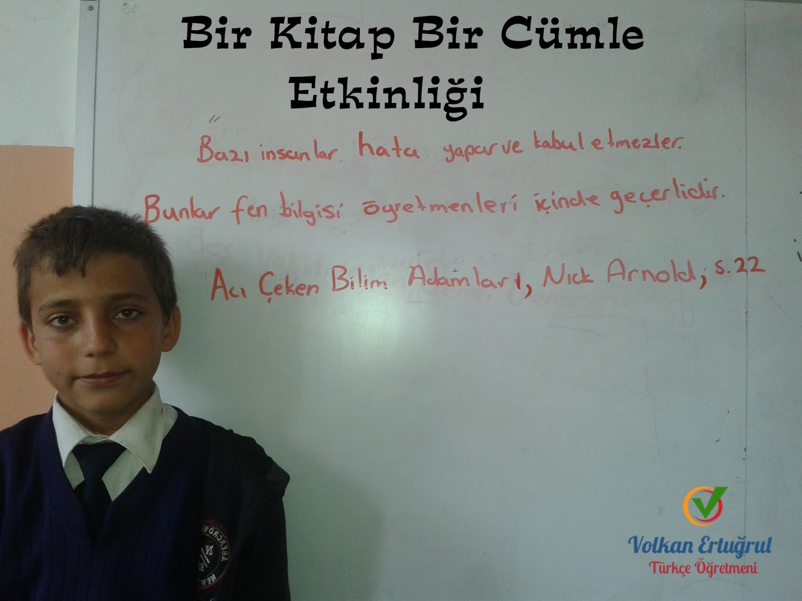 Bir Kitap Bir Cümle Etkinliği Bir Kitap Bir Cümle Etkinliği