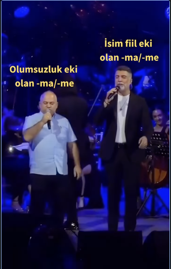 İsim-Fiil Eki ile Olumsuzluk Eki